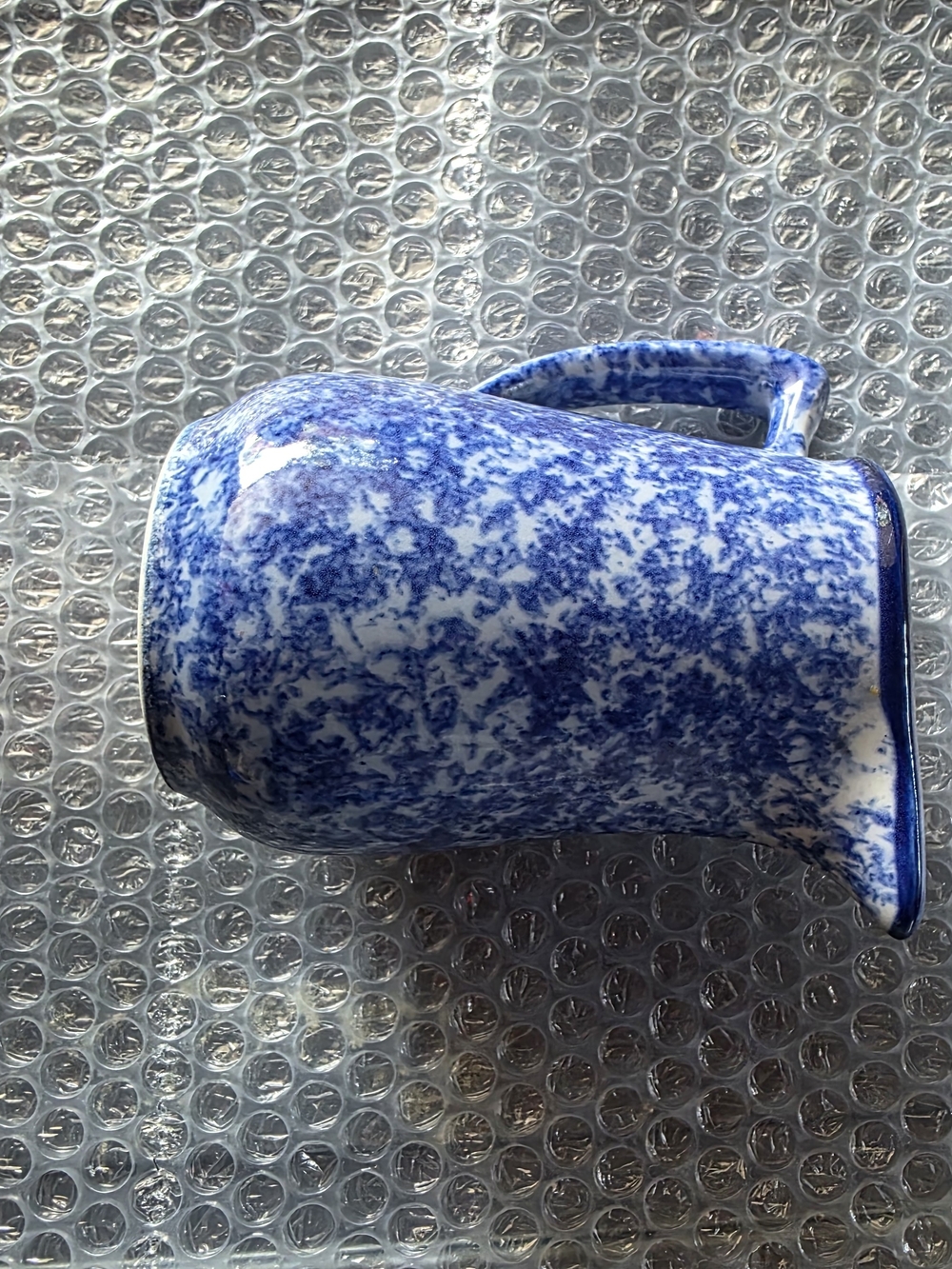 Blue Speckle Hartstone Ceramic Pitcher
